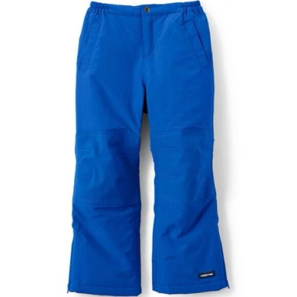 Lands’ Ends Kids Iron Knee Blue Ski & Snow Waterproof Pants. 14H. 14 Husky. - Picture 1 of 12